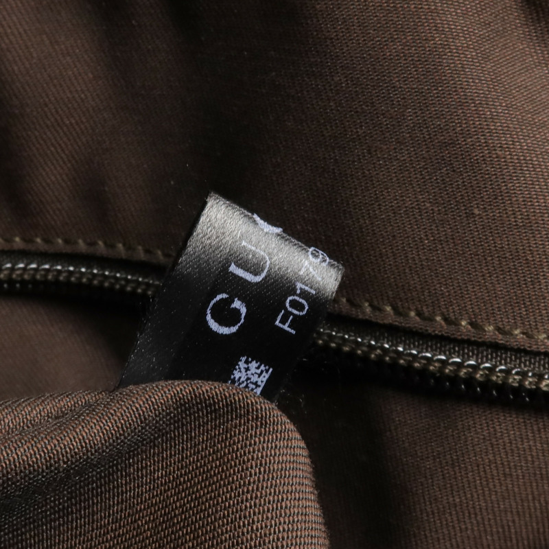 GUCCI 皮革Diamante金扣手挽肩背兩用袋-7