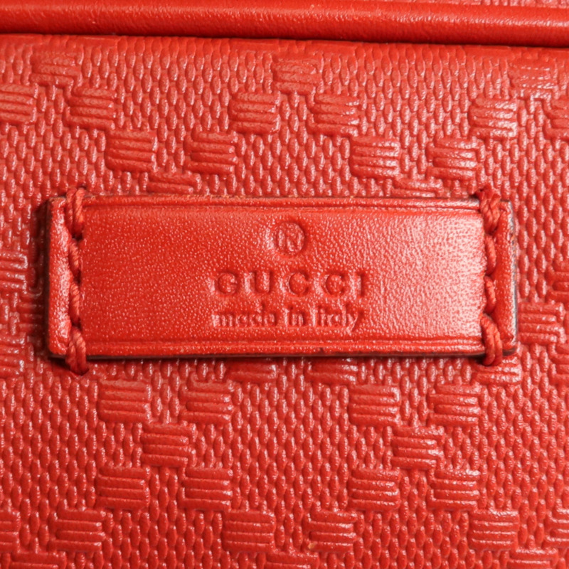 GUCCI 皮革Diamante金扣手挽肩背兩用袋-8