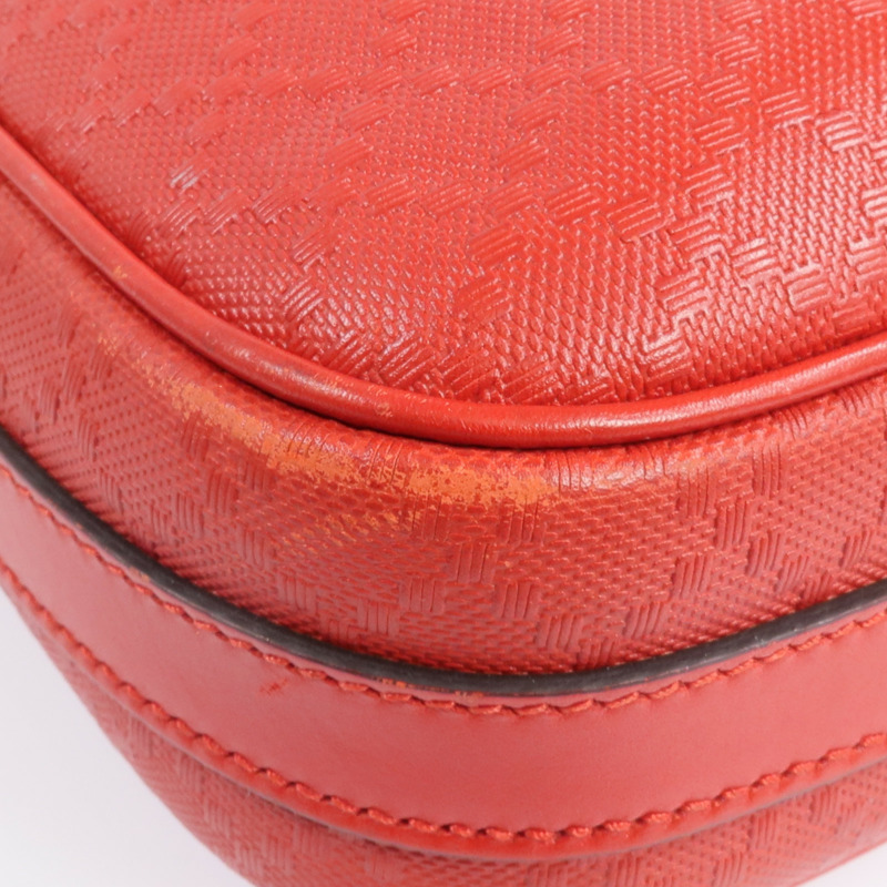 GUCCI 皮革Diamante金扣手挽肩背兩用袋-11