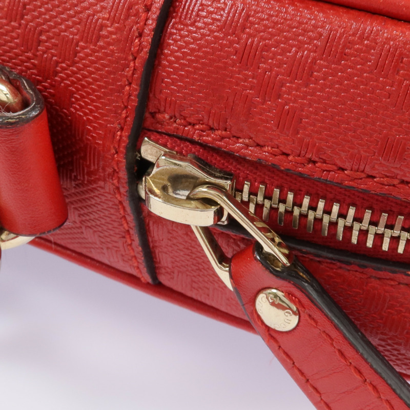 GUCCI 皮革Diamante金扣手挽肩背兩用袋-16