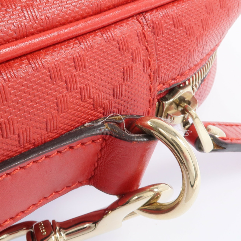 GUCCI 皮革Diamante金扣手挽肩背兩用袋-18