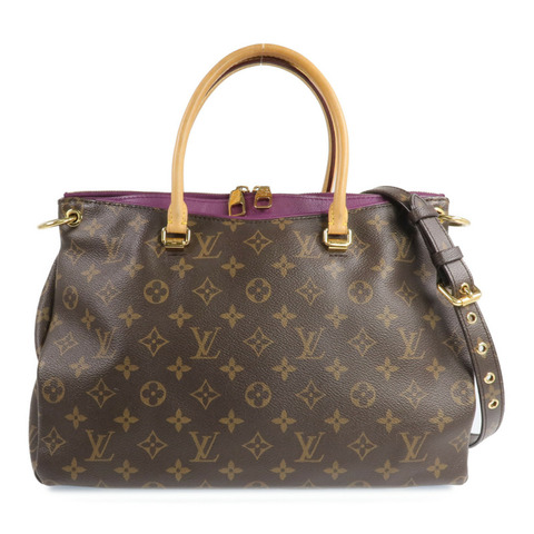 LOUIS VUITTON Monogram Pallas MM金扣手挽肩背兩用袋