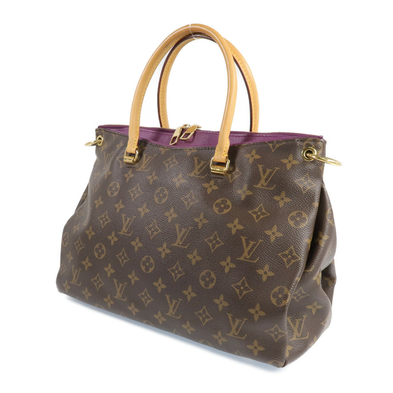 LOUIS VUITTON Monogram Pallas MM金扣手挽肩背兩用袋-1
