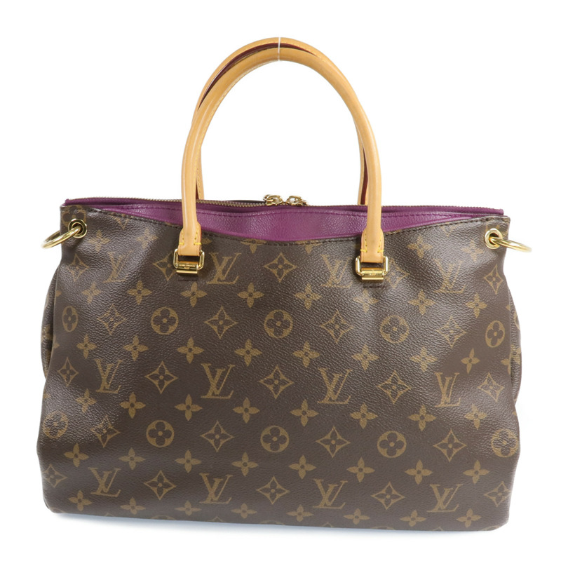 LOUIS VUITTON Monogram Pallas MM金扣手挽肩背兩用袋-2