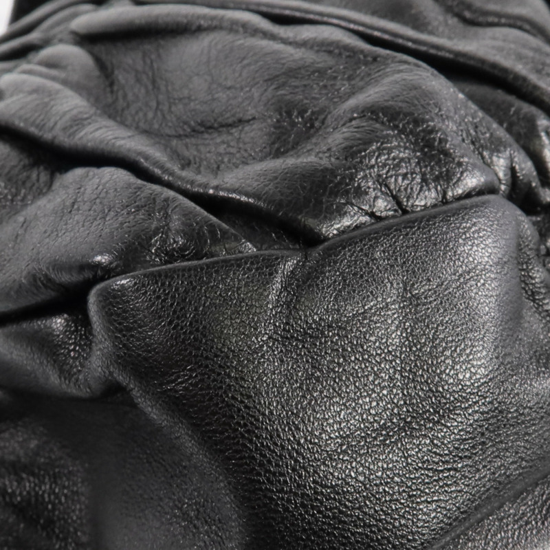 PRADA 羊皮皮革2 Way Shoulder金扣手挽肩背兩用袋-13