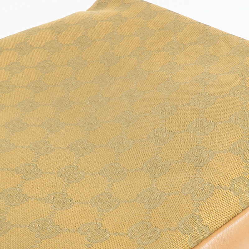 GUCCI 帆布Shoulder Bag金扣肩背袋-17