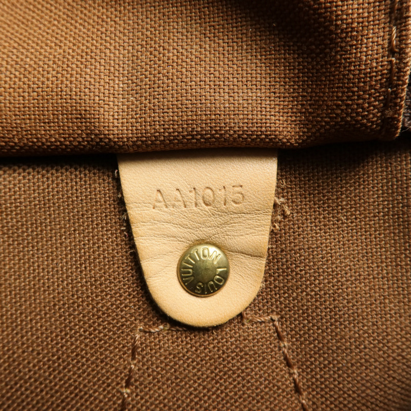 LOUIS VUITTON Monogram Speedy 30金扣手挽袋-6