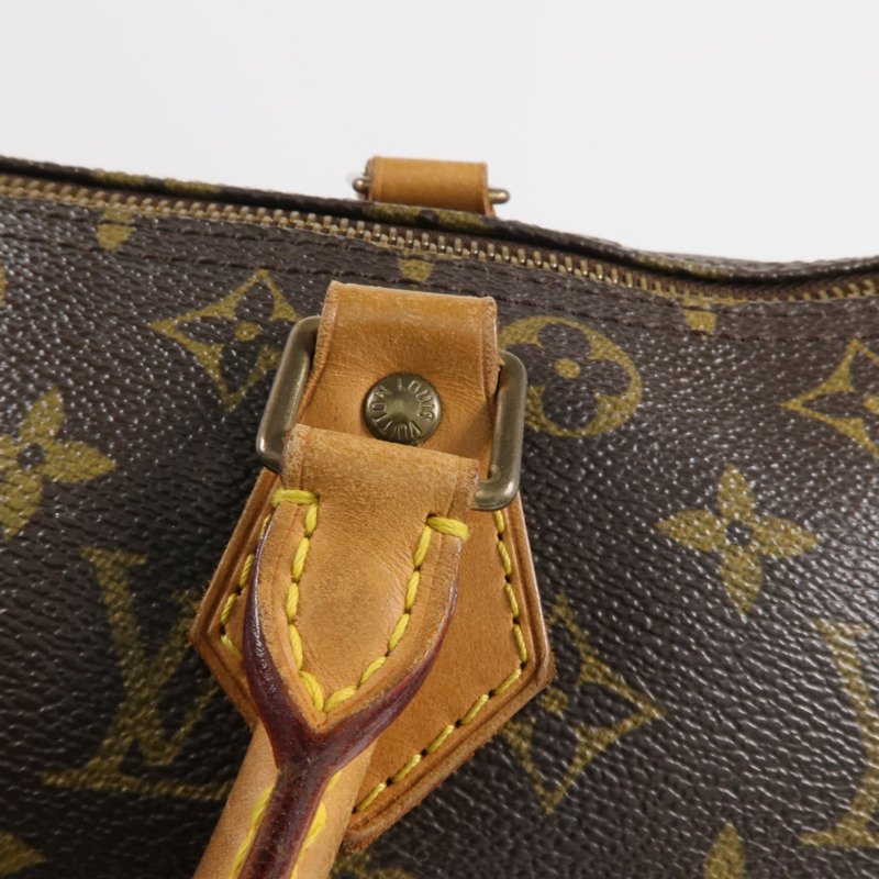 LOUIS VUITTON Monogram Speedy 30金扣手挽袋-13