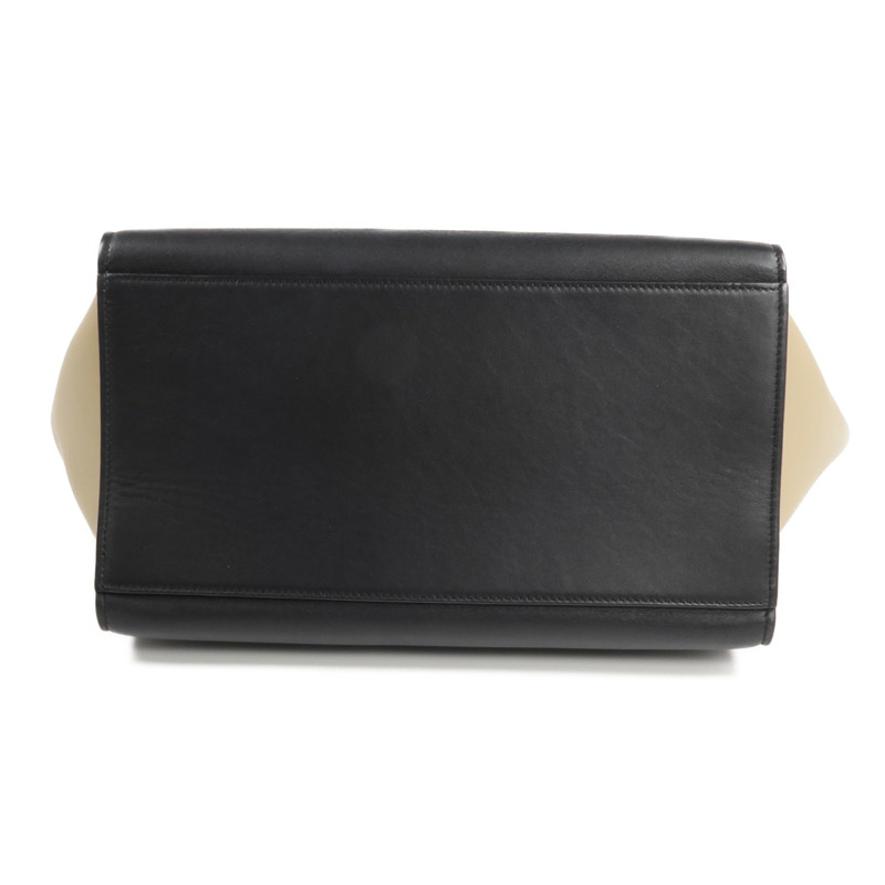 CELINE 牛皮皮革Trapeze金扣手挽肩背兩用袋-2