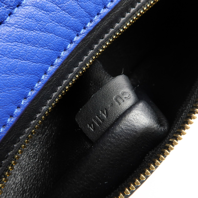 CELINE 牛皮皮革Trapeze金扣手挽肩背兩用袋-5