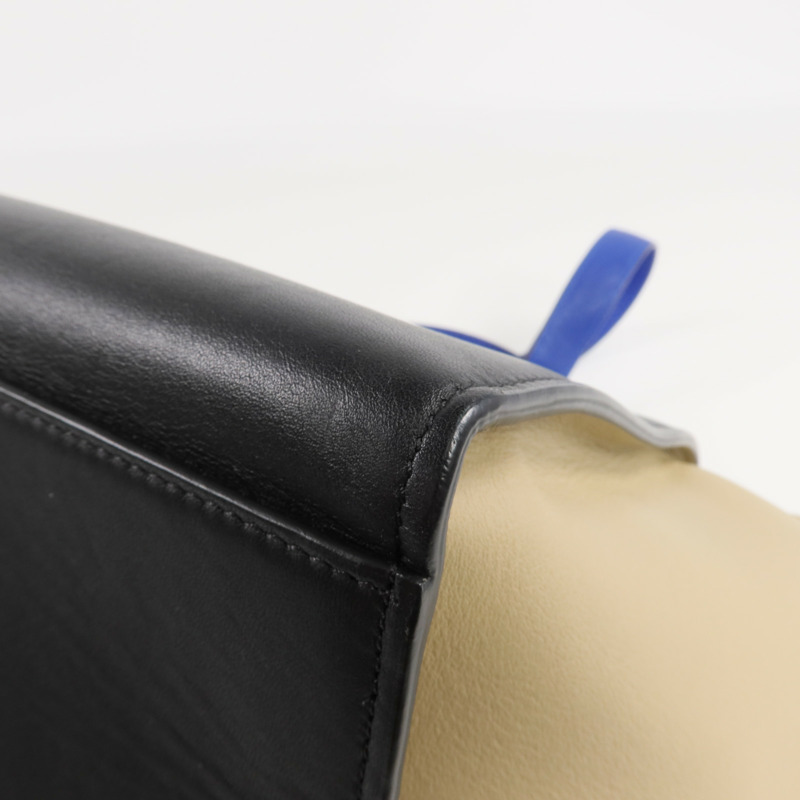 CELINE 牛皮皮革Trapeze金扣手挽肩背兩用袋-11