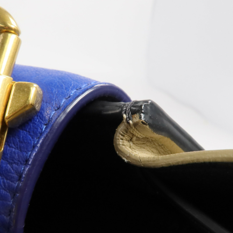 CELINE 牛皮皮革Trapeze金扣手挽肩背兩用袋-18