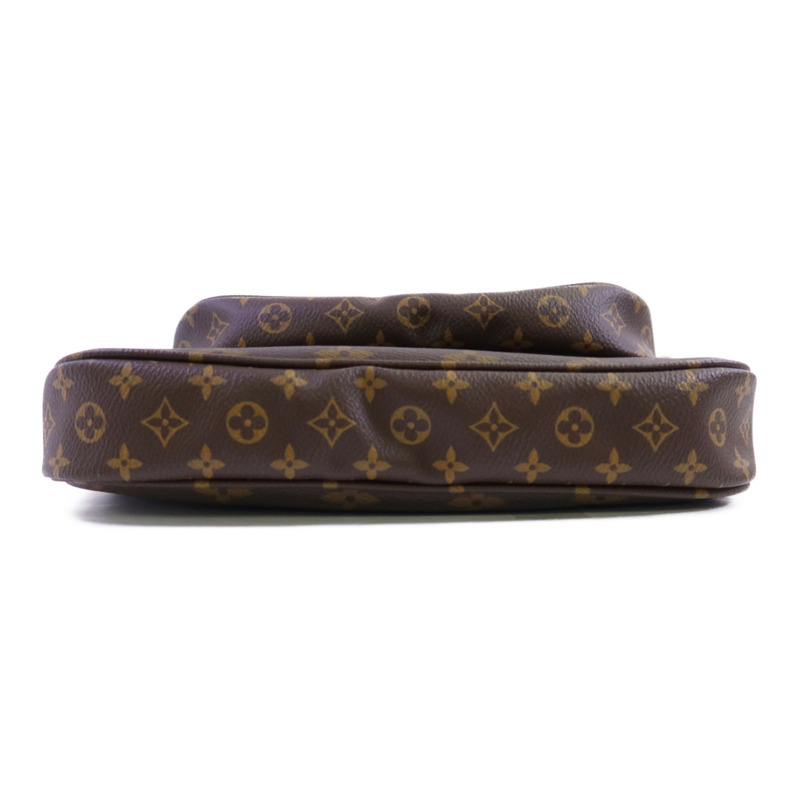 LOUIS VUITTON Monogram Multi Pochette Accessoires金扣手挽肩背兩用袋-3