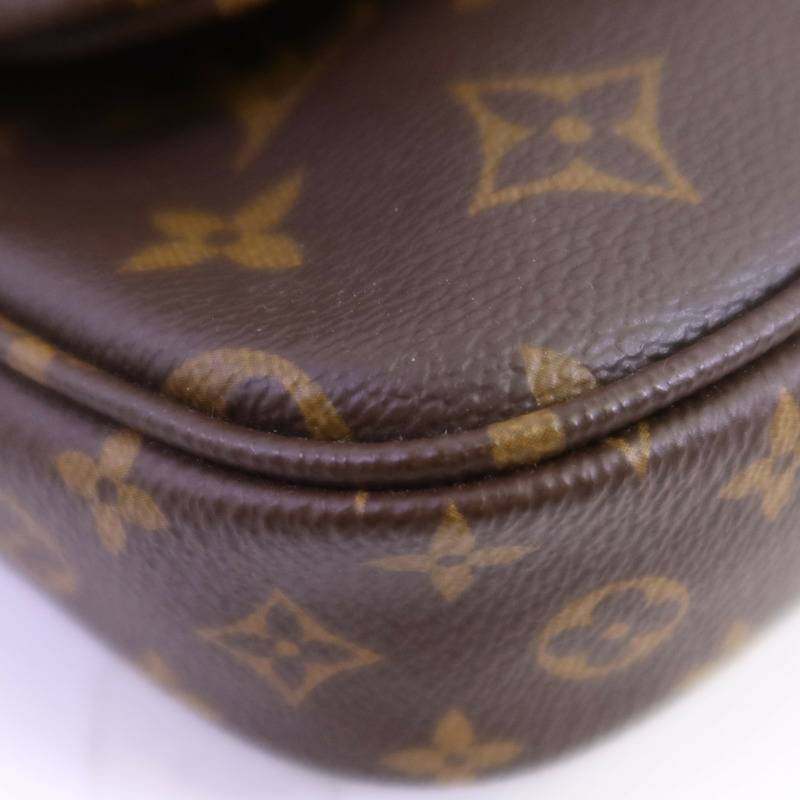 LOUIS VUITTON Monogram Multi Pochette Accessoires金扣手挽肩背兩用袋-5