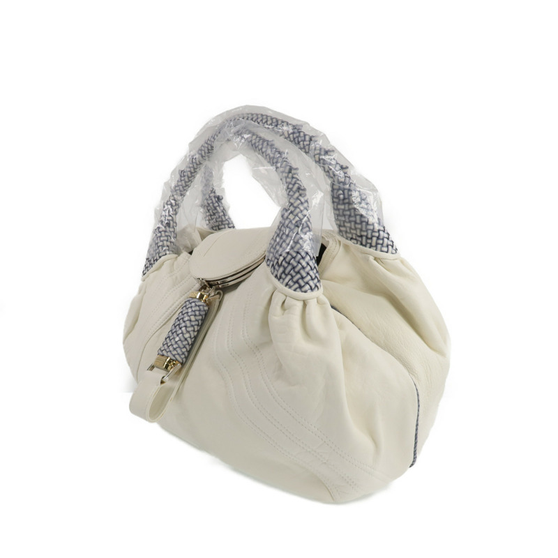 FENDI 牛皮皮革Shoulder Bag金扣肩背袋-1