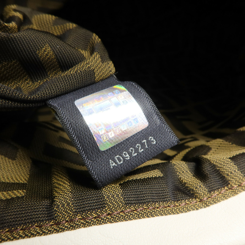 FENDI 牛皮皮革Shoulder Bag金扣肩背袋-7