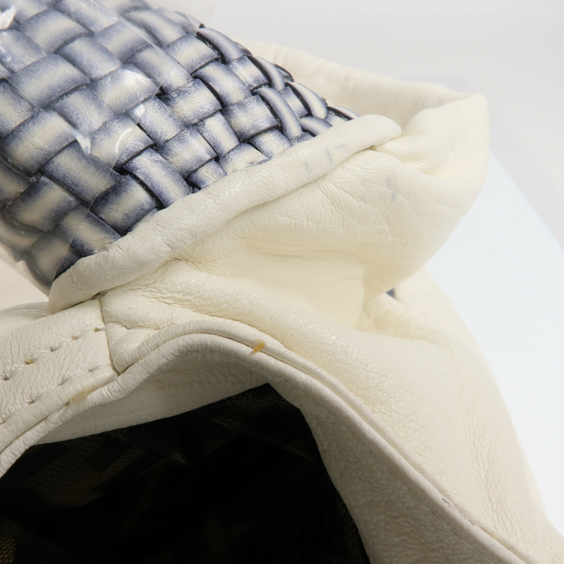 FENDI 牛皮皮革Shoulder Bag金扣肩背袋-19