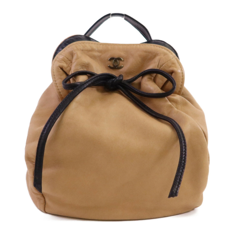 CHANEL 羊皮皮革Hand Bag手挽袋-0