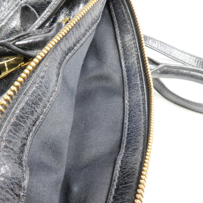 Miu Miu 牛皮皮革2 Way Shoulder金扣手挽肩背兩用袋-17