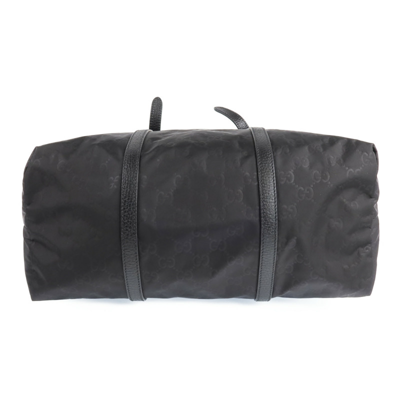 GUCCI 尼龍2 Way Shoulder銀扣手挽肩背兩用袋-3