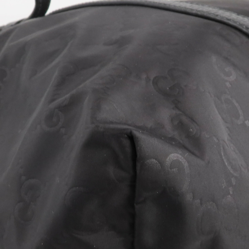 GUCCI 尼龍2 Way Shoulder銀扣手挽肩背兩用袋-15