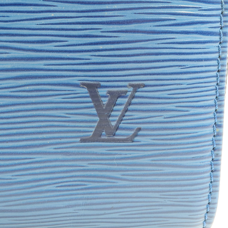 LOUIS VUITTON Epi Speedy 30金扣手挽袋-8