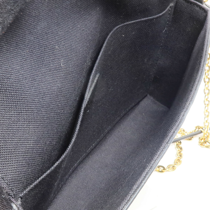 LOUIS VUITTON Monogram Empreinte Felicie Pochette金扣鏈帶肩背袋-4