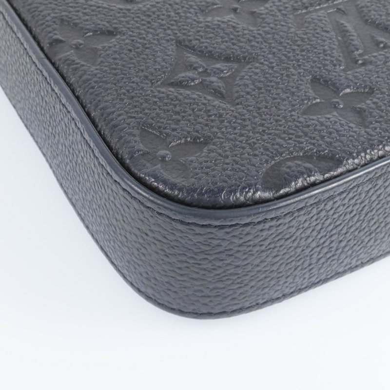 LOUIS VUITTON Monogram Empreinte Felicie Pochette金扣鏈帶肩背袋-13