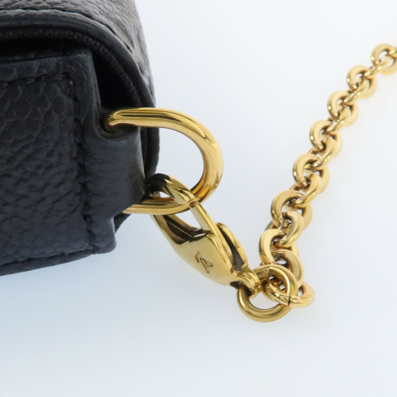 LOUIS VUITTON Monogram Empreinte Felicie Pochette金扣鏈帶肩背袋-14