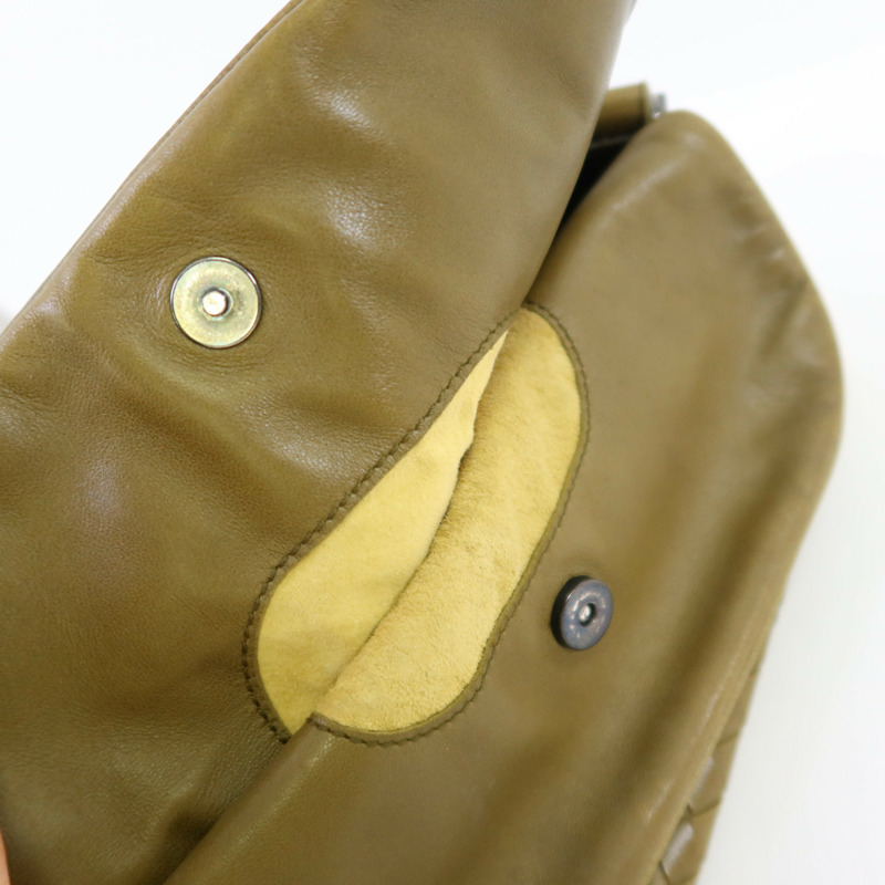 BOTTEGA VENETA 織紋皮革Hand Bag手挽袋-10