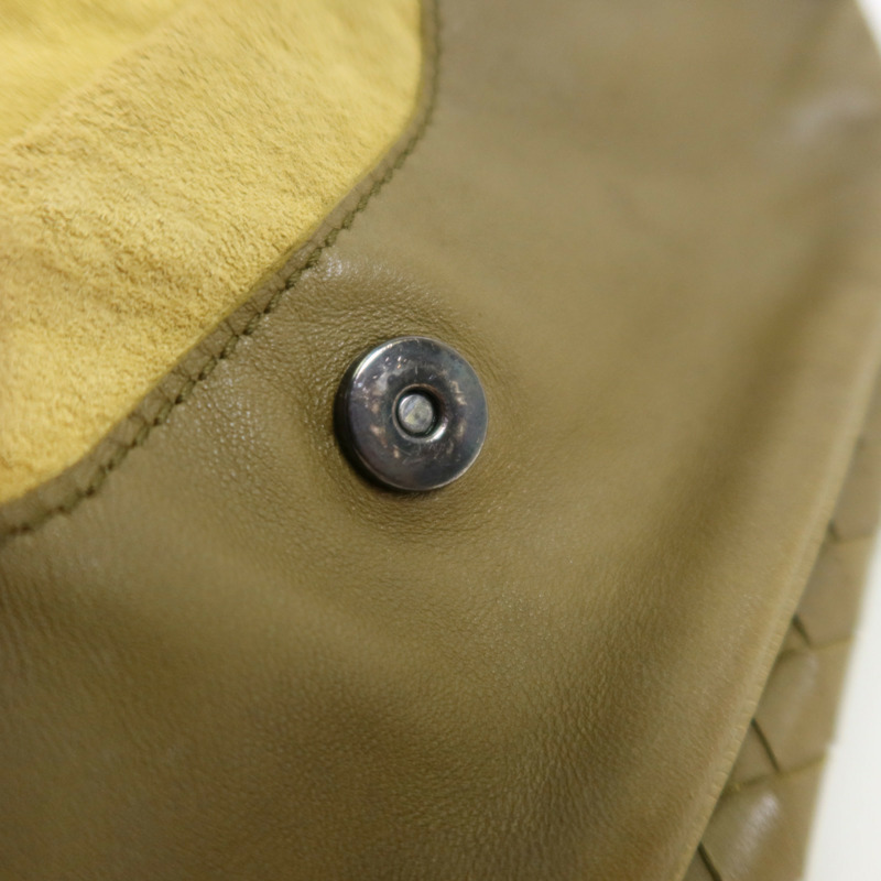 BOTTEGA VENETA 織紋皮革Hand Bag手挽袋-11