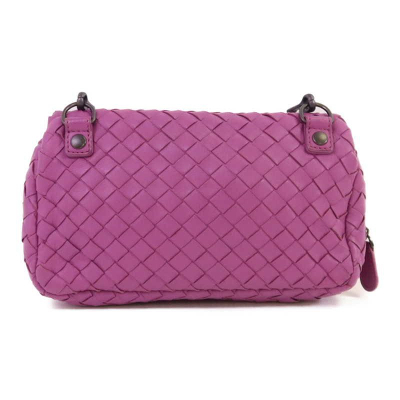 BOTTEGA VENETA 織紋皮革Chain Shoulder Bag鏈帶肩背袋-1