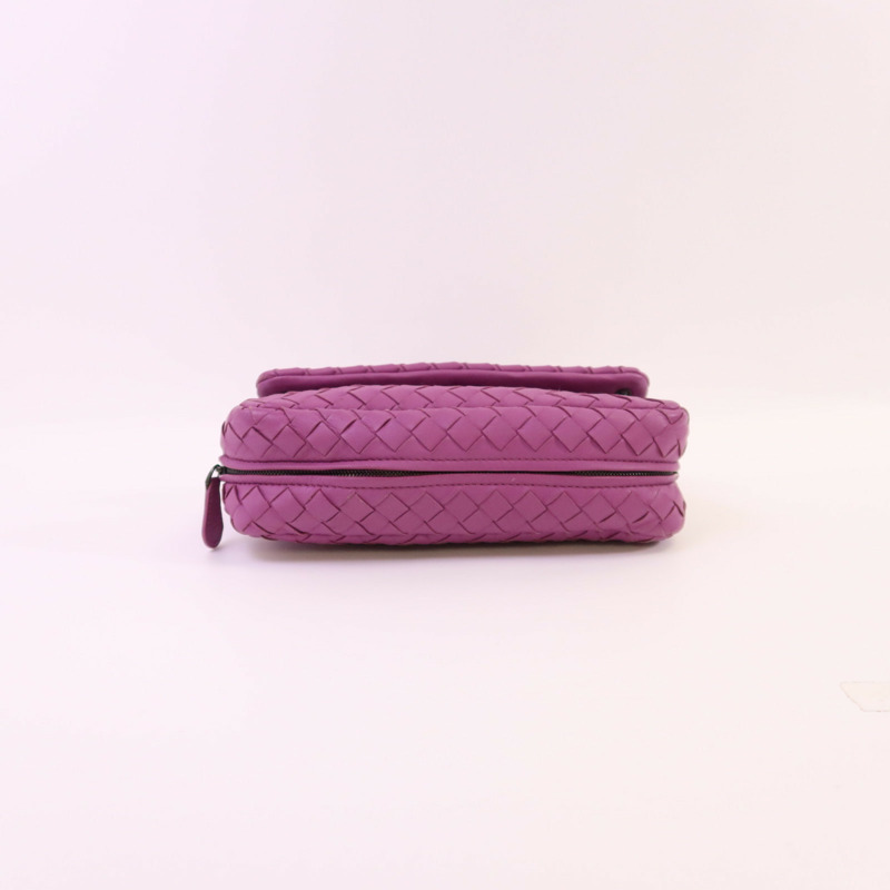 BOTTEGA VENETA 織紋皮革Chain Shoulder Bag鏈帶肩背袋-3