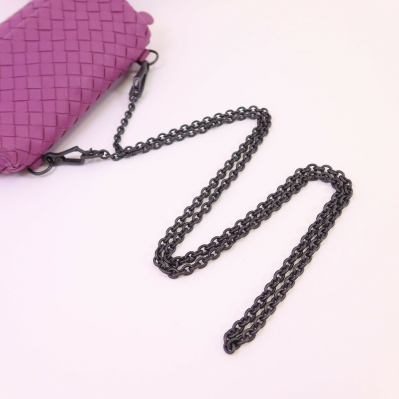 BOTTEGA VENETA 織紋皮革Chain Shoulder Bag鏈帶肩背袋-4
