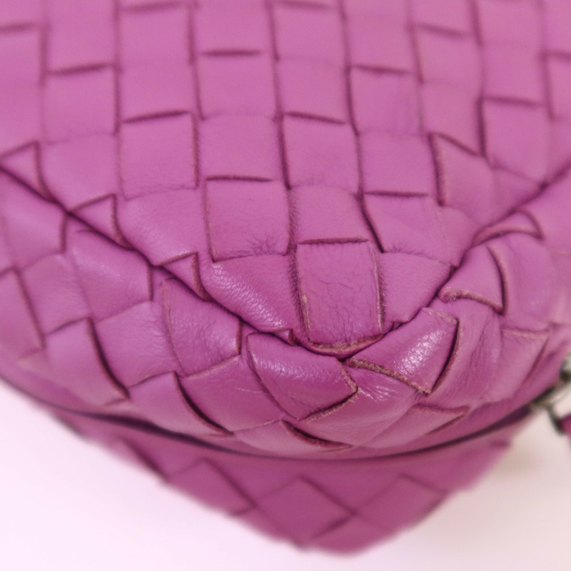 BOTTEGA VENETA 織紋皮革Chain Shoulder Bag鏈帶肩背袋-8