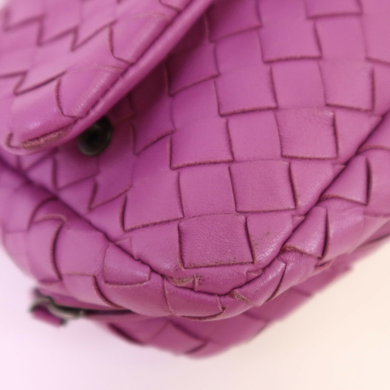 BOTTEGA VENETA 織紋皮革Chain Shoulder Bag鏈帶肩背袋-9