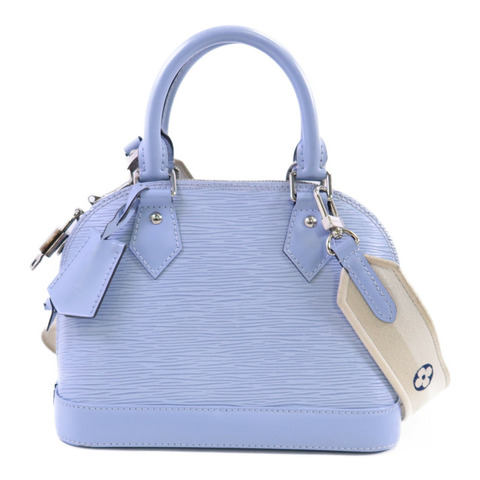 LOUIS VUITTON Epi Alma BB銀扣手挽肩背兩用袋