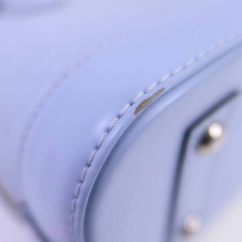 LOUIS VUITTON Epi Alma BB銀扣手挽肩背兩用袋-5