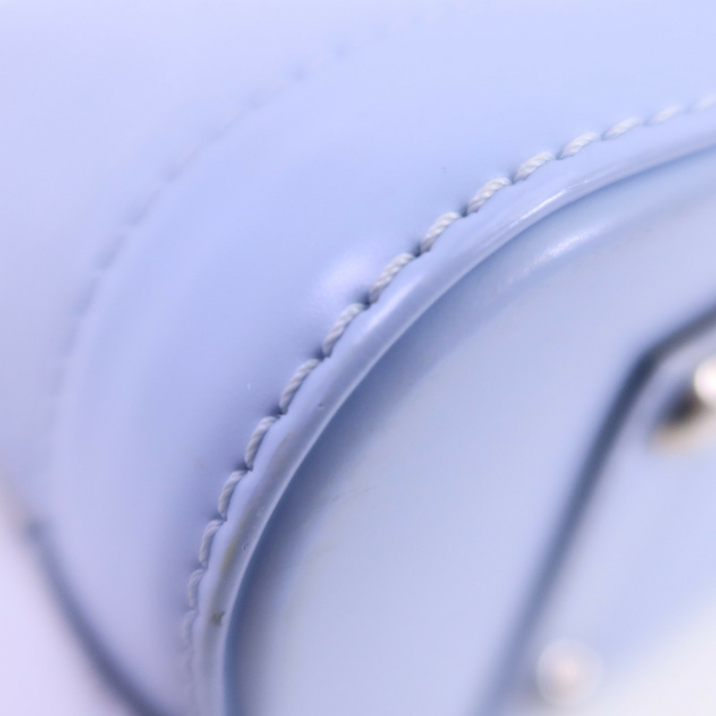 LOUIS VUITTON Epi Alma BB銀扣手挽肩背兩用袋-7