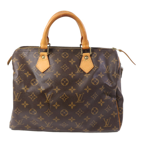 LOUIS VUITTON Monogram Speedy 25金扣手挽袋