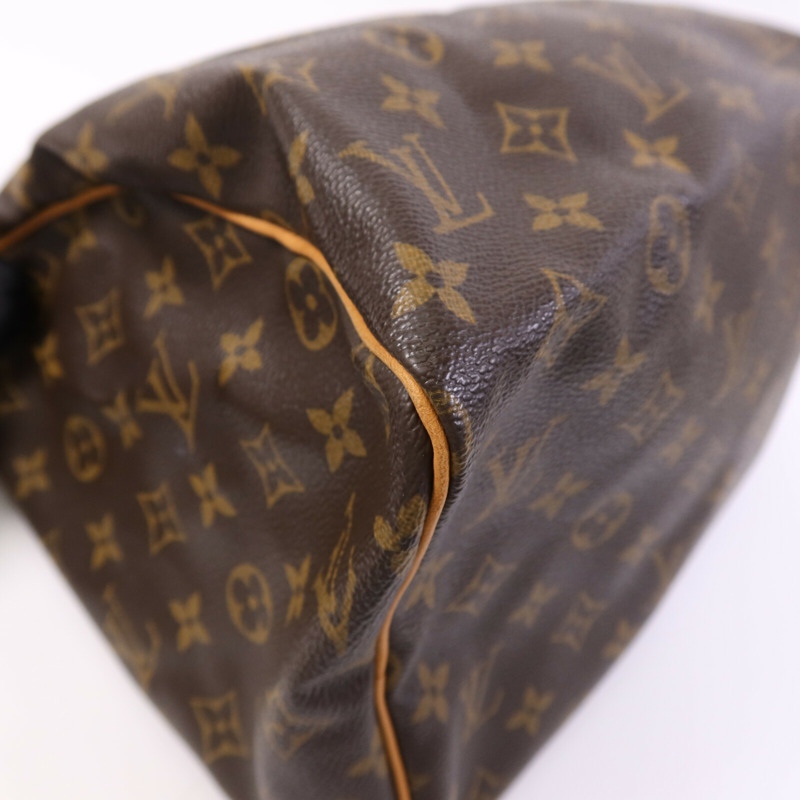 LOUIS VUITTON Monogram Speedy 25金扣手挽袋-11