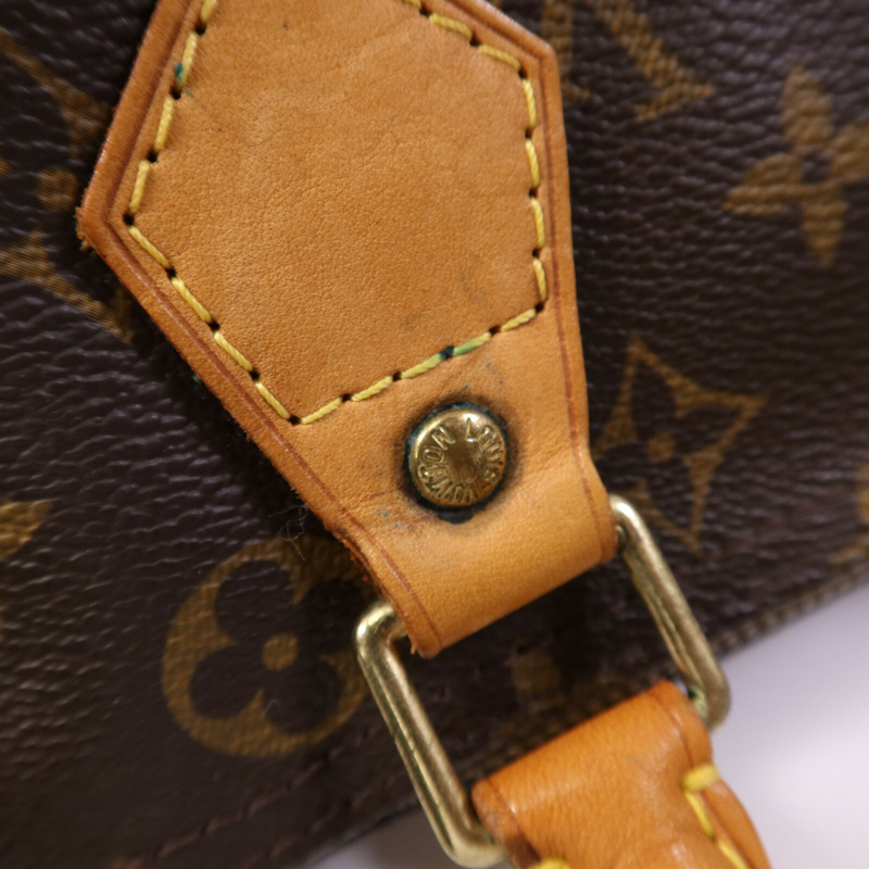 LOUIS VUITTON Monogram Speedy 25金扣手挽袋-15