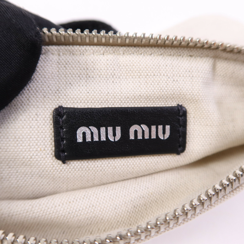 Miu Miu 帆布Hand Bag銀扣手挽袋-5
