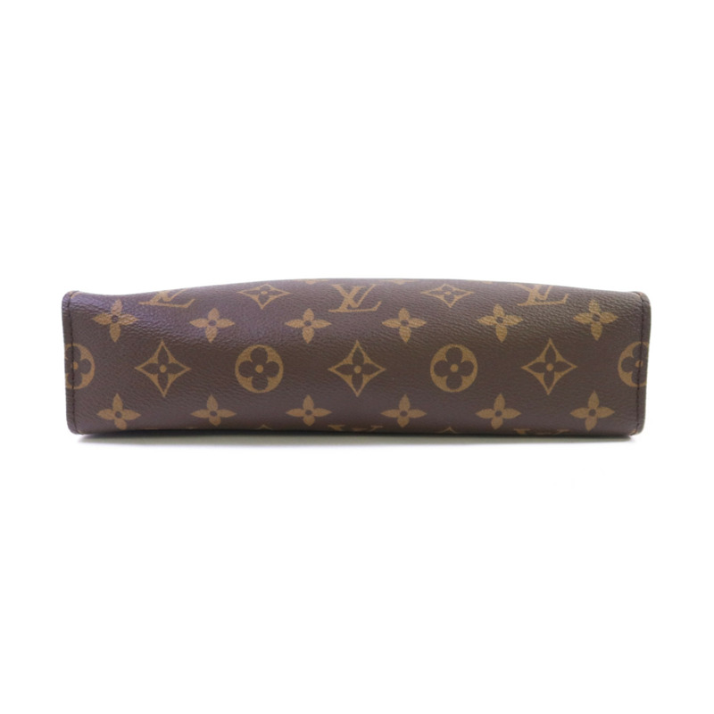 LOUIS VUITTON Monogram Toiletry Pouch On Chain金扣鏈帶肩背袋-3
