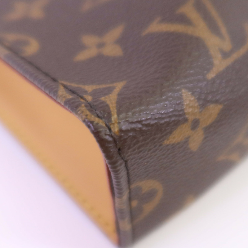 LOUIS VUITTON Monogram Toiletry Pouch On Chain金扣鏈帶肩背袋-5