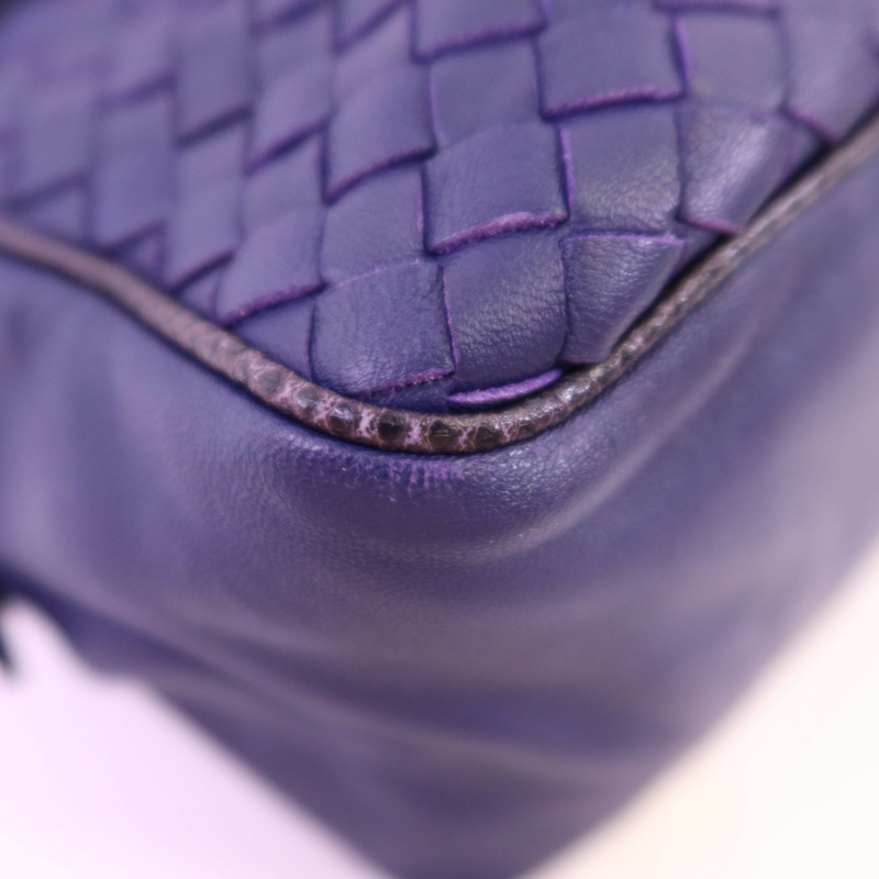 BOTTEGA VENETA 織紋皮革Shoulder Bag鏈帶肩背袋-5
