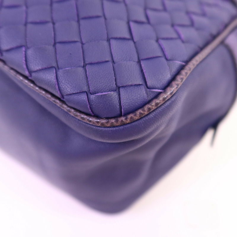 BOTTEGA VENETA 織紋皮革Shoulder Bag鏈帶肩背袋-6