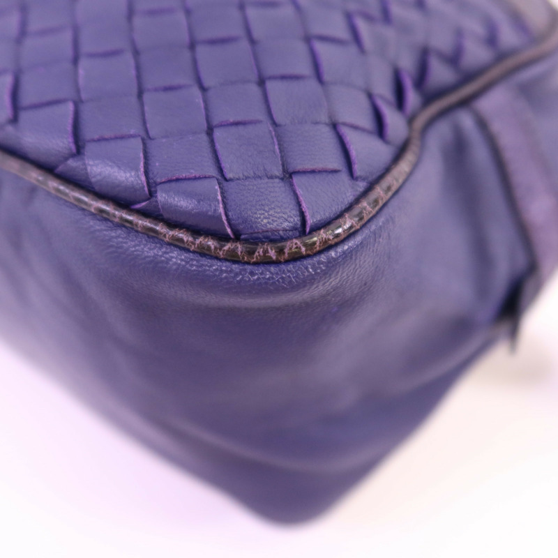 BOTTEGA VENETA 織紋皮革Shoulder Bag鏈帶肩背袋-8