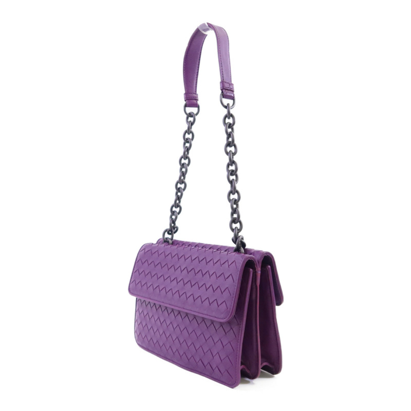 BOTTEGA VENETA 織紋皮革Chain Shoulder Bag鏈帶肩背袋-2