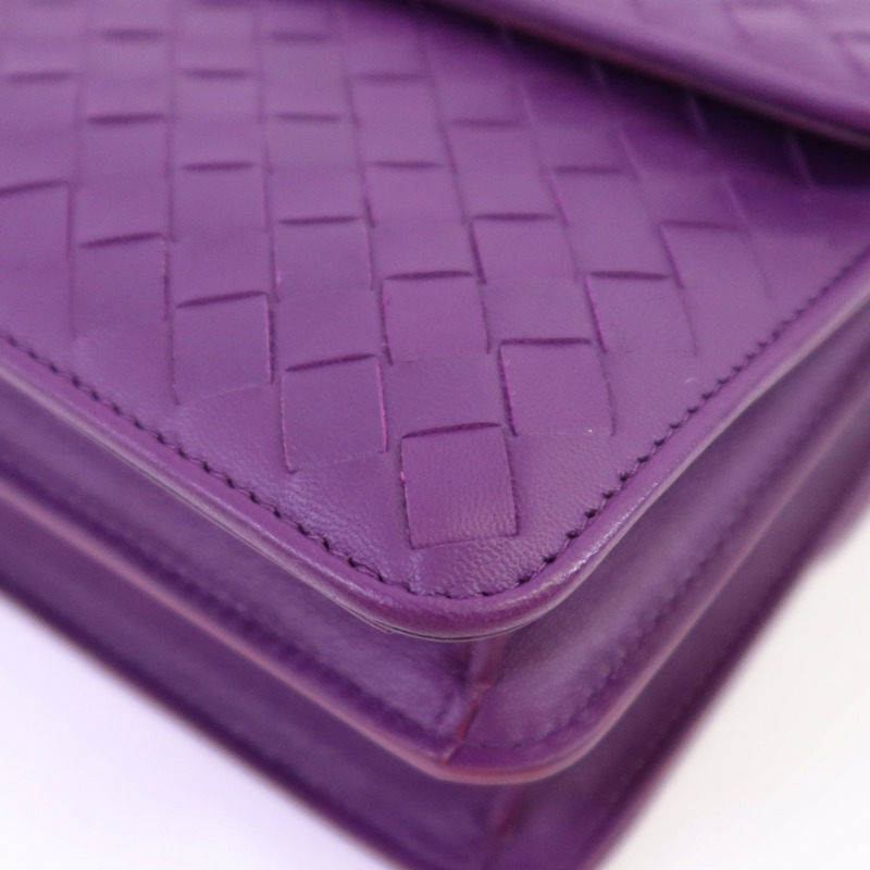 BOTTEGA VENETA 織紋皮革Chain Shoulder Bag鏈帶肩背袋-8